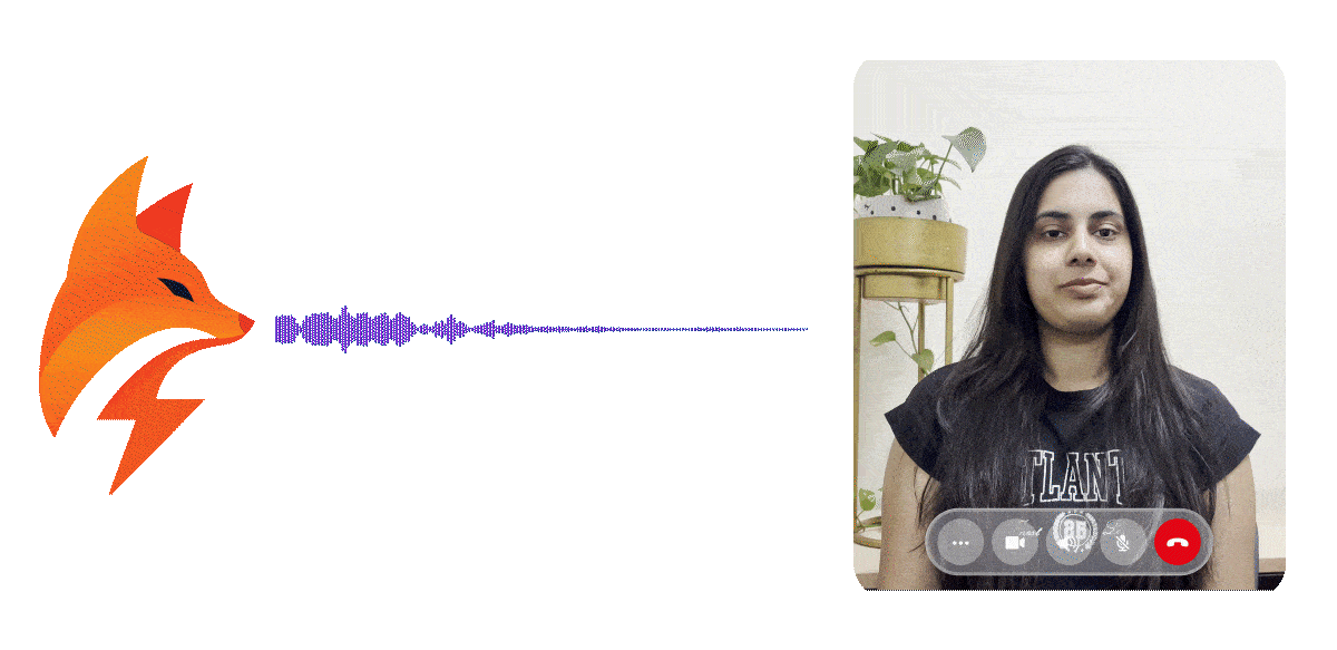 AI Interview in action